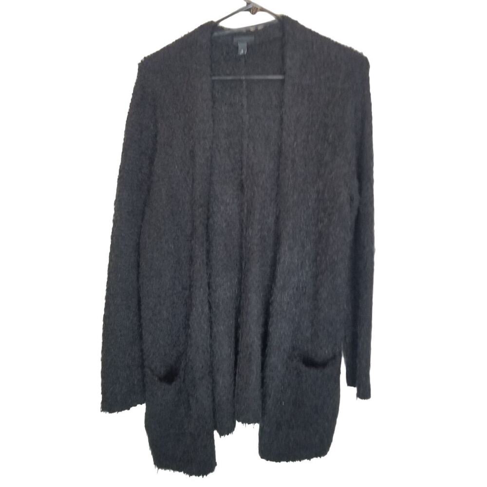 Torrid Womens Fuzzy Cardigan Sweater Size 0X Open Front Whimsygoth Gothic Witchy